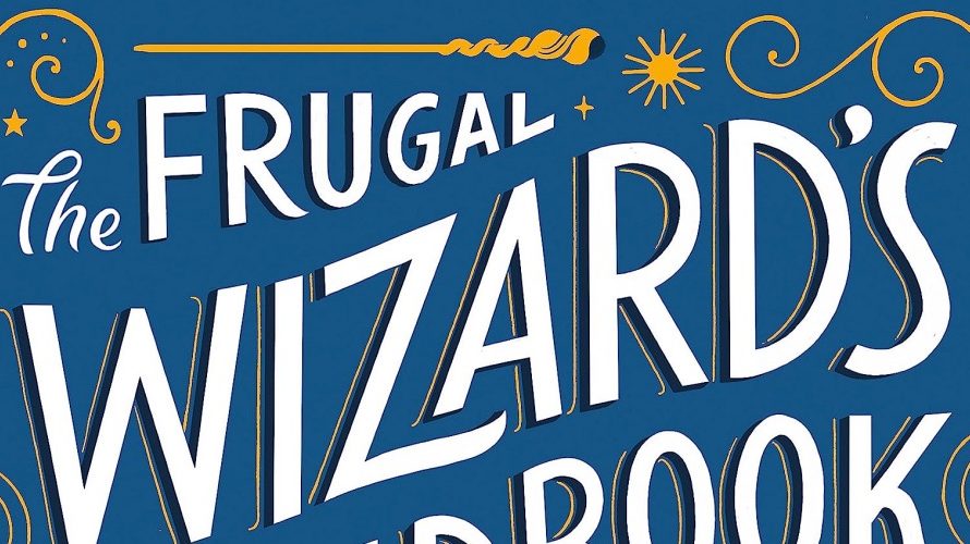 La couverture UK de « Frugal Wizard’s Handbook »